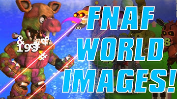 NEW FNaF World Images! | Porkpatch BOSS FIGHT & "I Will Put You Back Together"
