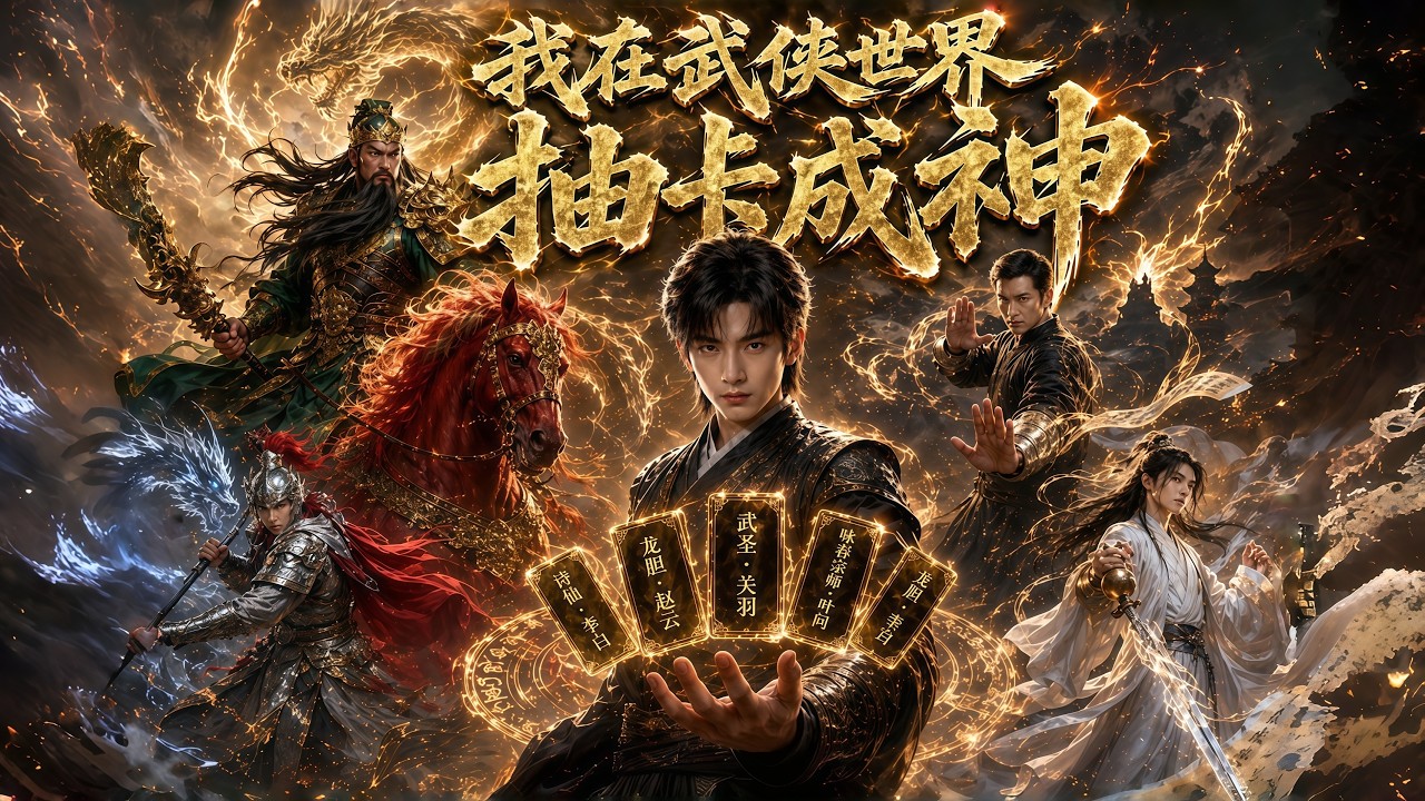 我在武俠世界抽卡成神