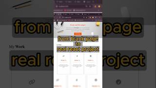 From Zero To React App #coding #shorts