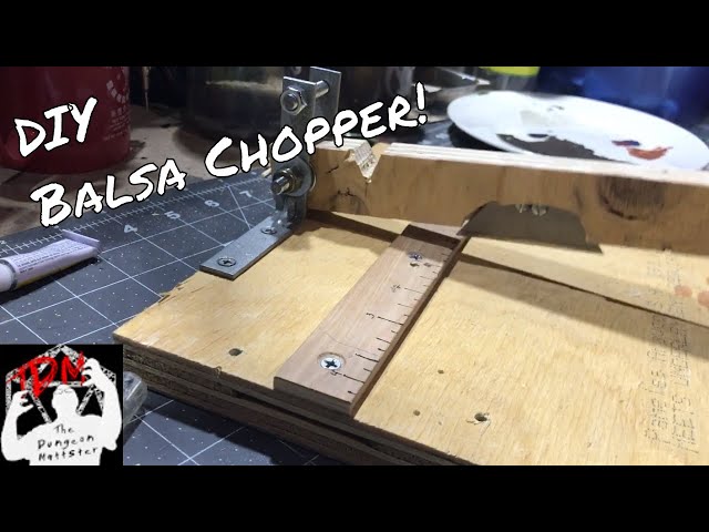 Bonus Video #2 - How to make a Balsa Wood Chopper Cheap
