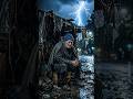 👉 Storm Night… He Had No Shelter 😢⚡ | Then This Happened ❤️