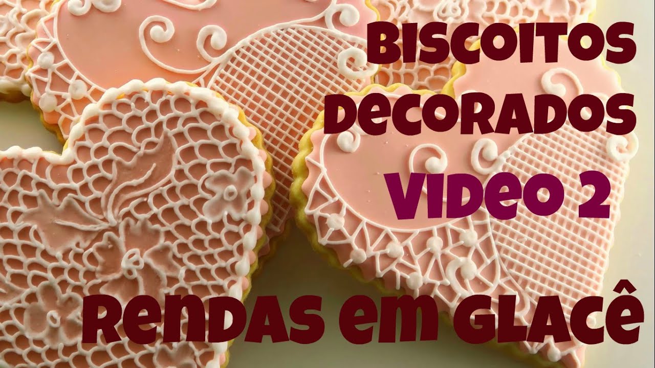 Como Decorar Biscoitos Rendados 2