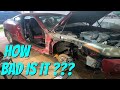 Tearing Down the Hyundai Tiburon to assess the Damage