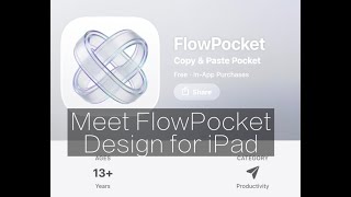 iPad Clipboard solution: Apple forgot this feature on iPadOS 26, so I built it. (FlowPocket) screenshot 5