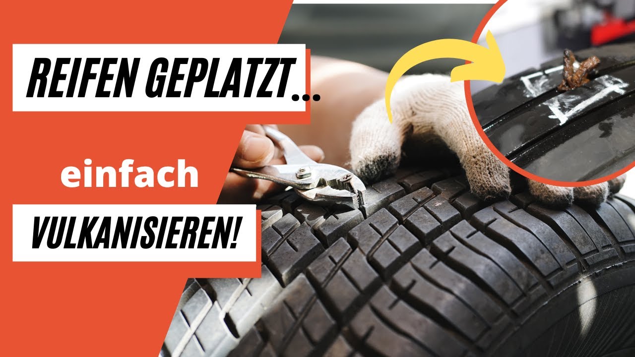 Was Passiert Wenn Man Falsche Reifen Drauf Hat Loch im Autoreifen flicken in nur 3 Schritten!💡 - YouTube
