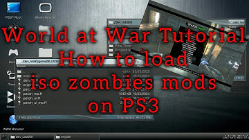 WAW Tutorial | How to load normal/iso zombies mod menus | (PS3) [+Download]