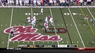 11\/24\/2012 Miss State vs Ole Miss Football Highlights