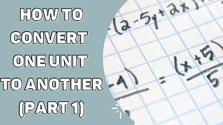Detailed How To Convert From One Unit To Another Information