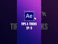 Change curve path to straight path in After Effects #aftereffectstutorial #aftereffects