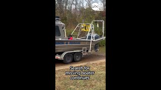 Search for missing man continues