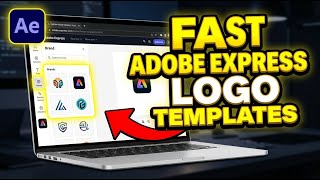 How to setup Adobe Express logo templates for fast social branding - Easy Tutorial