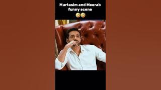 Murtasim & Meerab funny scene 🤣🤣 #wahajali #yumnazadi #terebin #shortfeed #shorts #trending