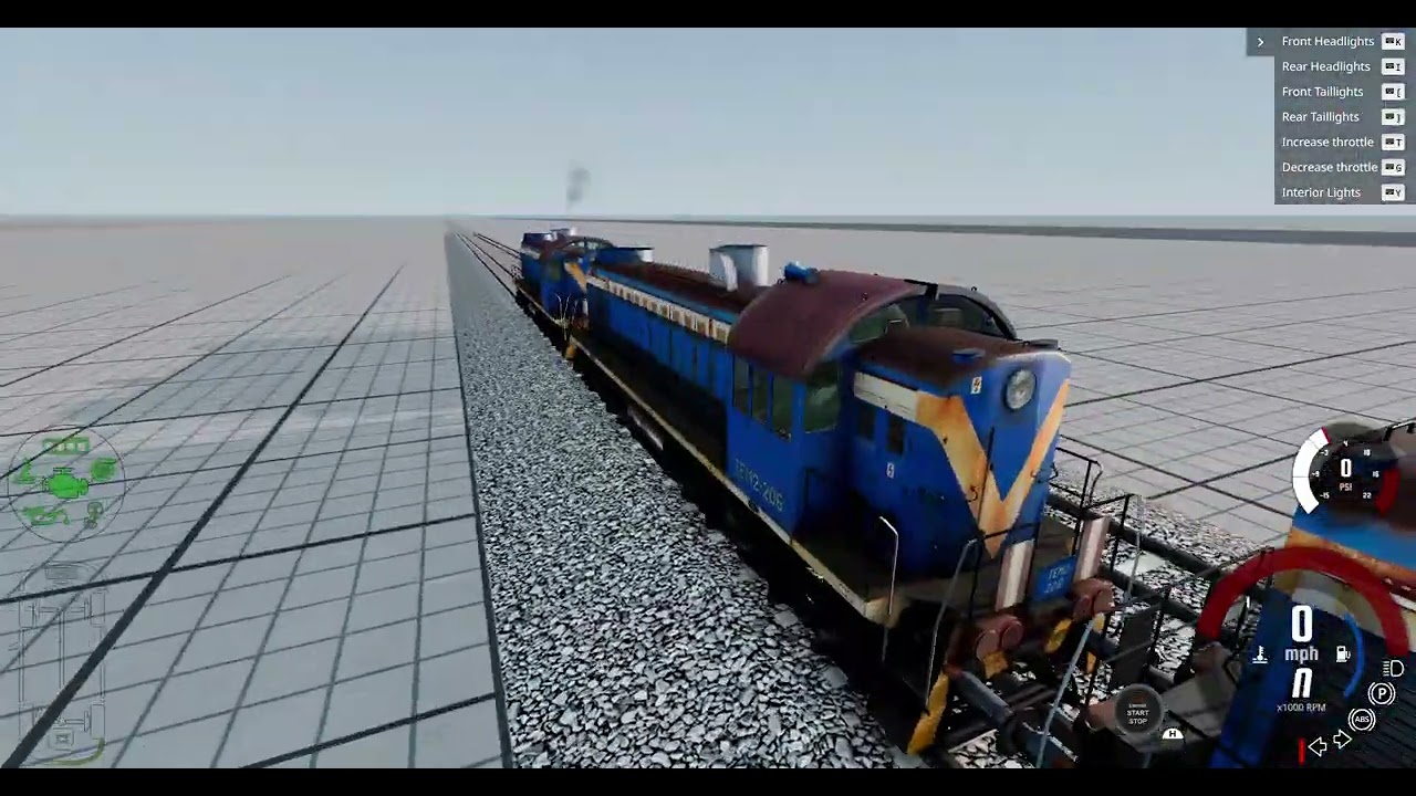 BeamNG drive   train mod