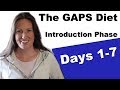 GAPS Diet Introduction phase day 1 to 7 How-To