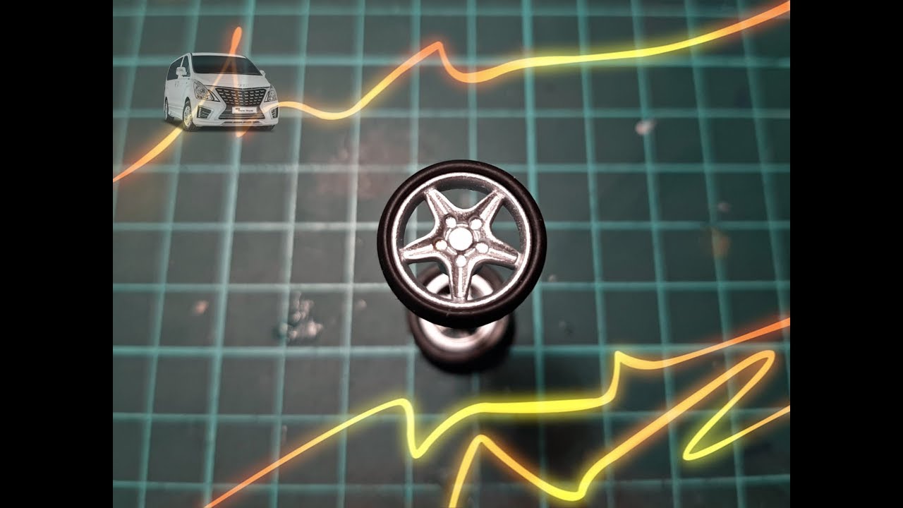 урок как сделань резину на любой диск (новый способ) тюнинг маштабный ...