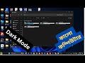 How to enable dark mode in windows computer ! Computer tips and tricks bangla||2024
