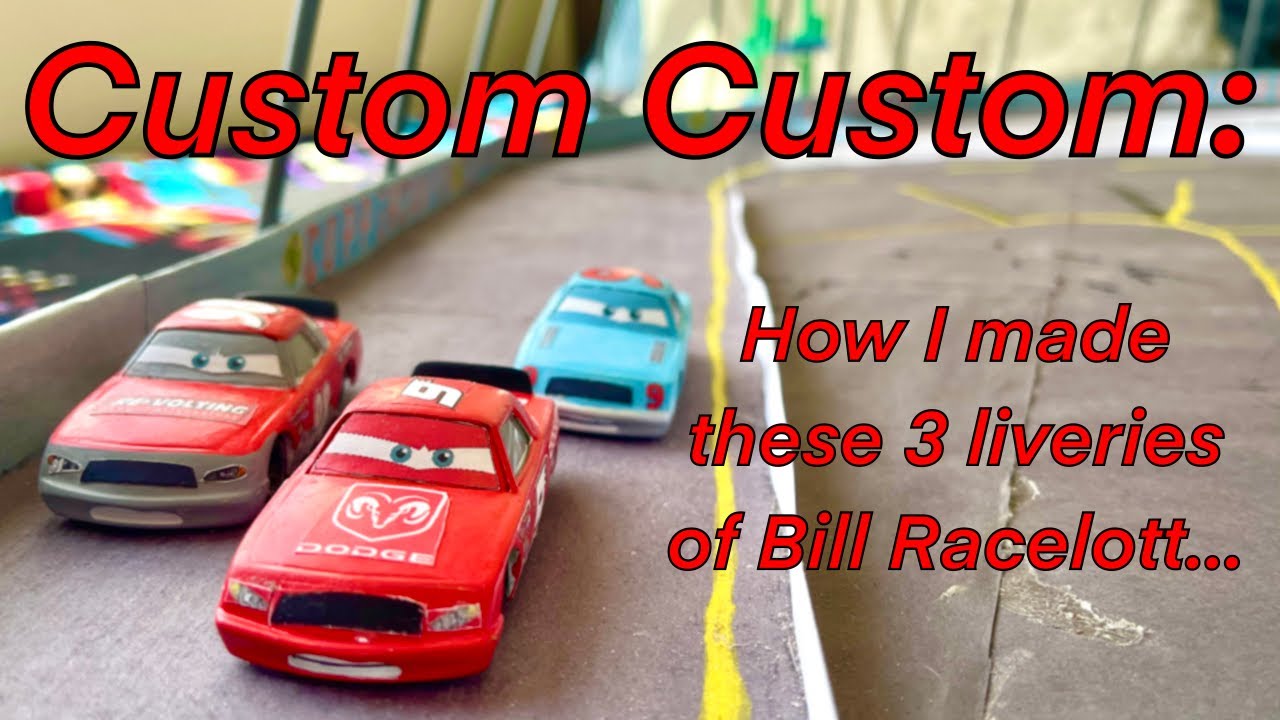 Custom Custom: How I made these 3 liveries of Bill Racelott… - YouTube