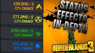 Famous Borderlands 3 - Status Effect Damage and Chance In Depth Breakdown! KINETIC Weapons Have Secrets! Profile