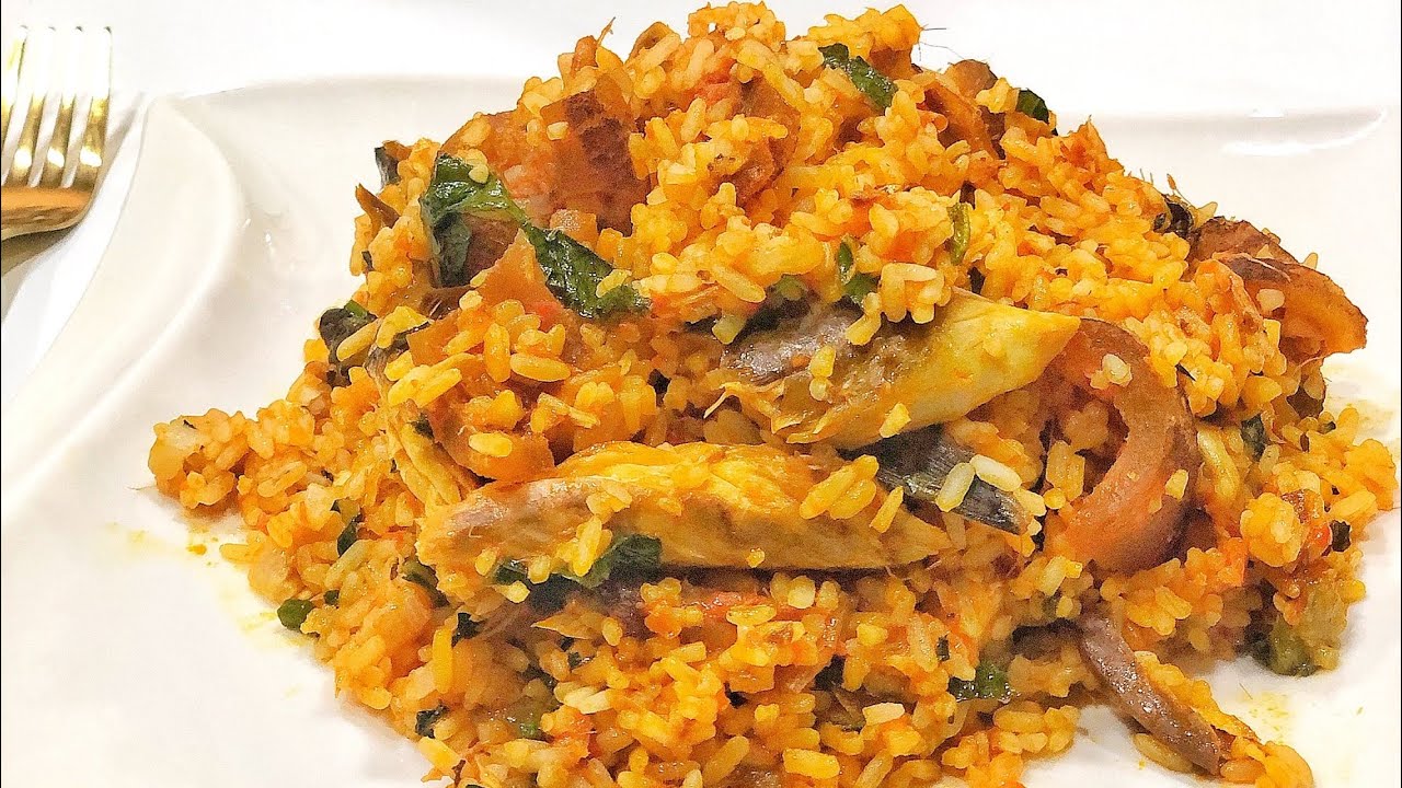 HOW TO MAKE DELICIOUS NATIVE-RICE /PALM-OIL RICE