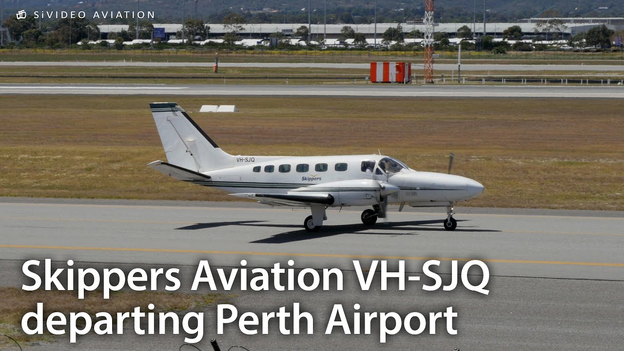Skippers Aviation (VHSJQ) departing Perth Airport on RW03. YouTube