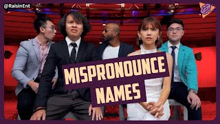 Mispronounce Names Compilation!