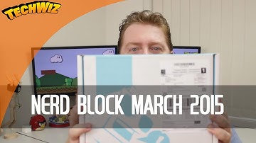 Nerd Block Classic March 2015 Aussie Nerd Block Unboxing Review TechWire Ep 2