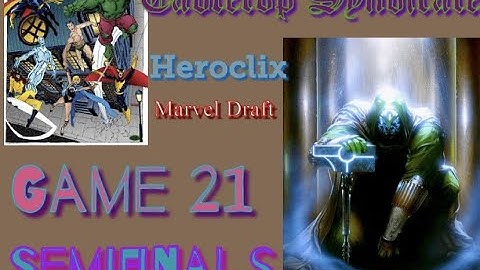 Heroclix MD Game 21 Kree vs Defenders