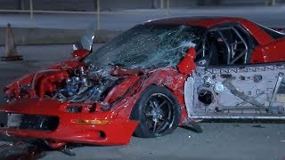 Street Racing Crash Injures Teen