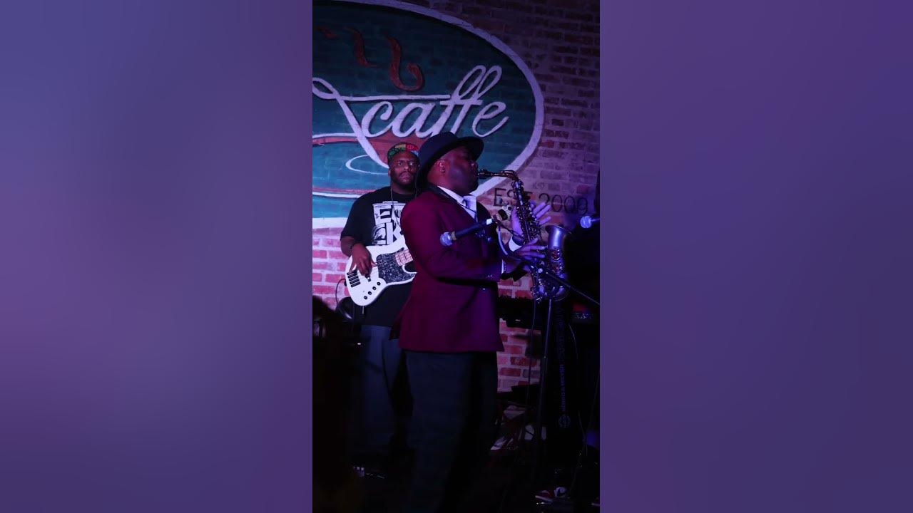 Marcus Anderson | BEYU Caffe Saxophonist:@mandersonsax Host: @eimaj.jamie @blackveganstreetmarketnc