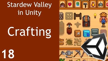 Stardew Valley like Game in Unity Episode 18 Crafting