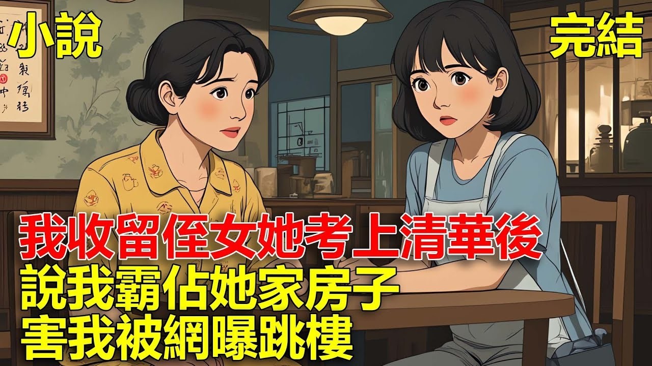 我收留侄女，把她當成親女兒一樣看待，她考上清華後，說我霸佔她家房子，害我被網曝跳樓，重生後，我回到收留她那一天！
