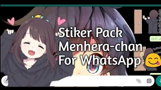 Stiker Pack For WhatsApp!! Menhera-Chan Edition || AnonePoi Tutorial