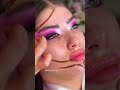 Arabic Pink 💕⚪️💯 eyes and makeup tutorials #new Rong #viralvideo #trendingshorts #eyemakeup #fyp