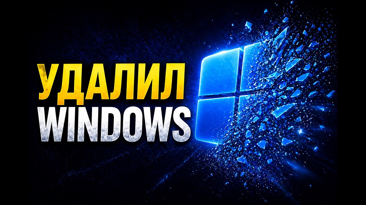 Я удалил Windows... дал шанс Linux и не ожидал ЭТОГО