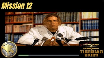 C&C Tiberian Dawn Redux - GDI Campaign - Mission 12 (Zero Hour Mod) 4K/Gameplay/PC (ENGLISH)