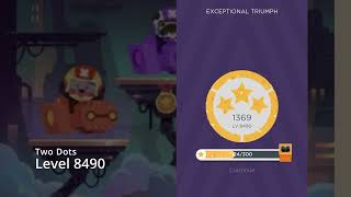 Two Dots Level 8490 Gameplay (no boosters used) ⭐️⭐️⭐️ screenshot 2