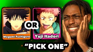 Pick the STRONGER Jujutsu Kaisen Character Or LOSE!!
