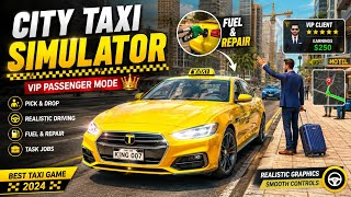 Simulator Taksi Kota 🚕 | Penumpang VIP & Gameplay Mengemudi Taksi Realistis | Android screenshot 2