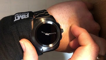 MyKronoz ZeTime faulty crown button.