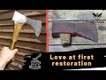 Old axe restoration and modification. Restore it yourself!