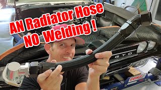 How to install an AN Radiator Hose on your Musclecar.  No Welding Needed!  AutoPlumb