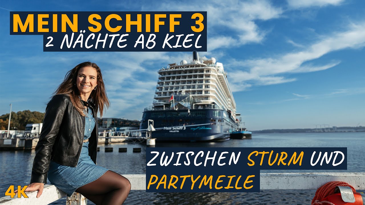 TUI Cruises | Mein Schiff 3 | 2 Nächte ab Kiel | VLOG | Zwischen Sturm und Partymeile