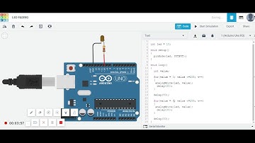 4. Led Fading Tinkercad Arduino Hindi