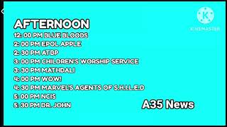 A35 News Weekday Afternoons Sep 2024