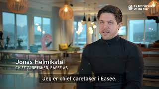 Jonas Helmikstøl i Easee AS - EY Entrepreneur Of The Year-finalist 2021