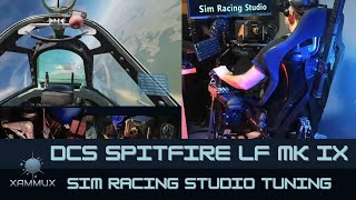 Full DCS: Spitfire LF Mk IX / Sim Racing Studio Tuning / DOF Reality P6 Motion Platform Update
