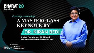 Dr. Kiran Bedi Reveals the REAL Meaning of Success | Bharat 2.0 Conclave