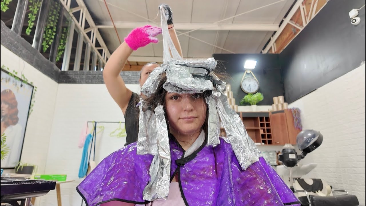 Me aburrí y me hice un cambio de look