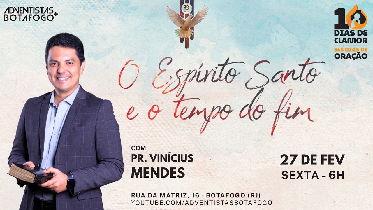 CORAÇÃO TRANSFORMADO | 10 DIAS DE ORAÇÃO | Pr. Vinicius Mendes | DIA 9 - Manhã