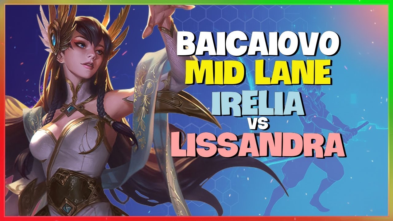 Baicaiovo Chinese Super Server Rank 2 Irelia Mid Lane Execution Engsub